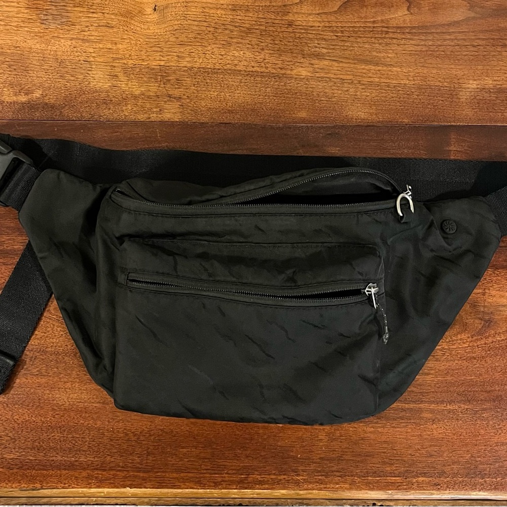 Black Large Bum Bag/Cross bag
